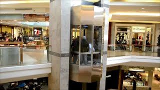 BEAUTIFUL GLASS ELEVATOR IN MONTREAL SHOPPING MALL