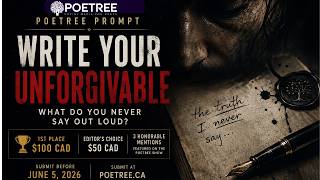 Write Your Unforgivable — Poetree Poetry Contest 2026