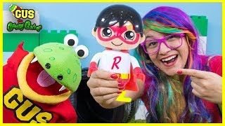 Ryan ToysReview Ryan's World Surprise Toys Hunt with Squishy toy and mystery blind bag!!!