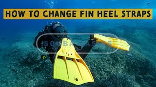 Scuba Diving Basics: Mark Newman Show You How To Replace Fin Heel Straps