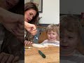 making slime with my 21 month old