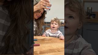 Making slime with my 21 month old