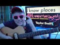 I Know Places (Taylor's Version) - Taylor Swift Guitar Tutorial (Beginner Lesson!)