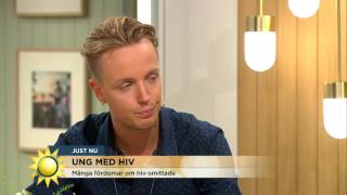 Ung med hiv – så är livet i Sverige idag - Nyhetsmorgon (TV4)