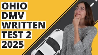Ohio DMV Written Test 2 2025 (60 Questions with Explained Answers)