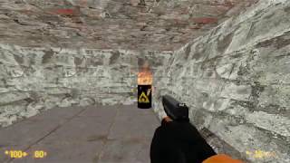 5 Years: Black-Mesa Test: Breakable walls and scripted sequences (Horrifying 4K Upscaled Edition)
