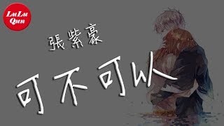 抖音《可不可以》張紫豪 - 只願意和你永遠不分離【動態歌詞Lyrics】