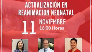 WEBINAR: Actualización en Reanimación Neonatal