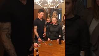 Guy Surprises Girlfriend With Proposal During Card Game | Shorts