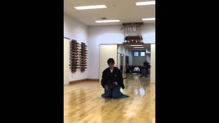 Kimura sensei's enbu@after tea celemony