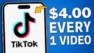 Get Paid $4 for Every TikTok Video Watched - Make Money Online