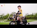 Costway Moto per bambini con luci LED, Moto con batteria 12 V e rotelle e musica MP3