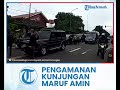 300 personil gabungan amankan kunjungan wakil presiden maruf amin di cibuluh bogor