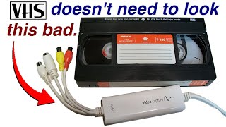 Elgato  Capture is RUINING the quality of your VHS tapes!