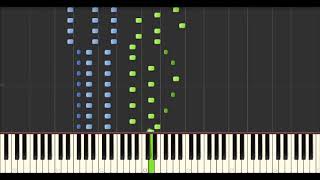 Yann Tiersen - Le Vieux en Veut Encore (Synthesia Tutorial)