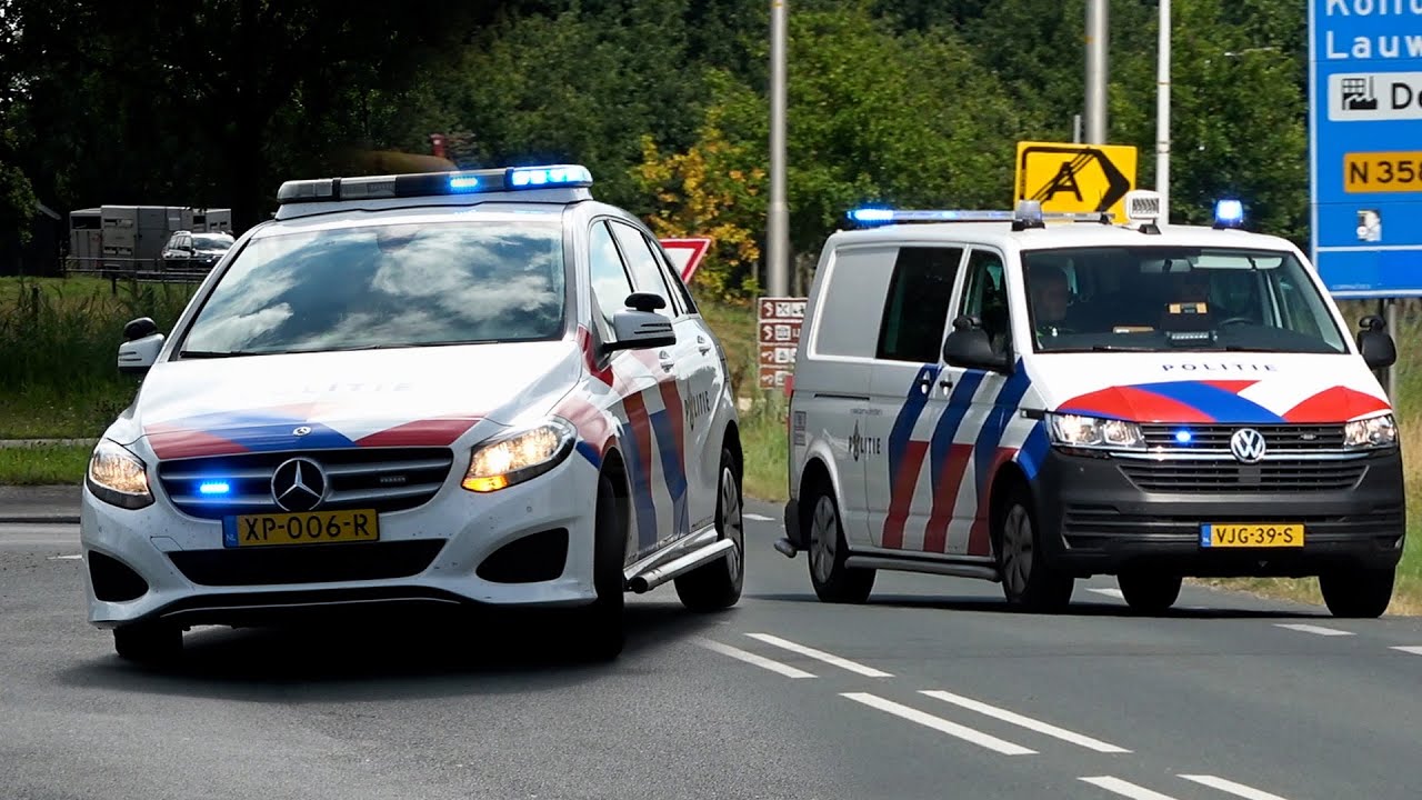 P1, Politie Bikebus Westerkwartier En Noodhulp Burgum In Buitenpost ...