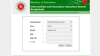 BD SSC/Dakhil/Equivalent Results 2022 I how to download BD SSC/Dakhil/Equivalent Results 2022