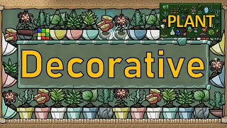 Oxygen Not Included - Plant Tutorial Bites - Decorative Plants