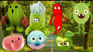 Hey Bear Sensory - Smoothie Mix!- Fun  Dance Video with music and animation !