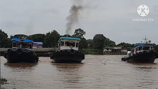 Tugboat#เรือลากจูง# เรือโยง# เรือเร่งเครื่องเข้าสามแยกวังน้ำวน