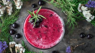 Blackcurrant Apple Banana Smoothie Recipe