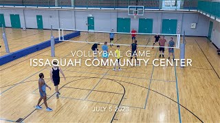 Issaquah Community Center Volleyball Gym July 5 2023   HD 1080p