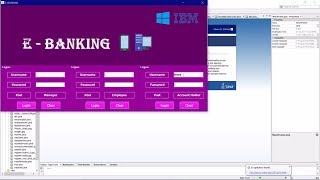 e-Banking Java Project | Net Banking | Online Banking | Netbeans | IBM certified