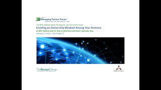 MPF Webinar Series: \