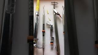Amalgam tray set up