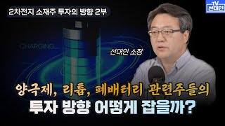 양극재, 리튬, 폐배터리 관련주들의 투자 방향 어떻게 잡을까? #2차전지 #선대인