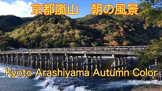 2021年11月10日(水)京都嵐山紅葉色づき始め🍁 Kyoto Arashiyama Autumn Color