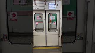 Osaka Metro谷町線22系愛車01編成大日行きドア開閉シーン