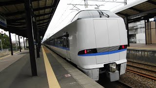 4015M特急サンダーバード15号 金沢/和倉温泉行 683系0番台 加賀温泉駅 ～到着から発車まで～