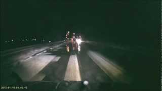 【車載動画】滋賀県高島市国道161号　散水融雪装置