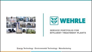 Service portfolio for effluent treatment plants