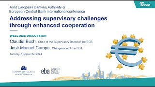 Joint EBA \u0026 ECB international conference - Welcome discussion