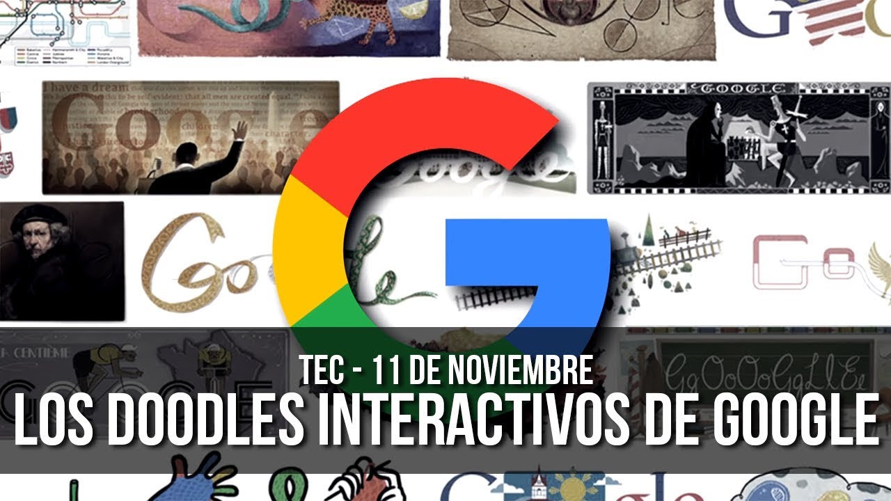 Los Mejores Doodles Interactivos De Google - YouTube