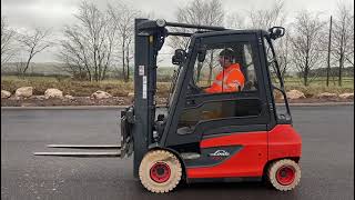 Lot 326: 2016 Linde E30 Forklift