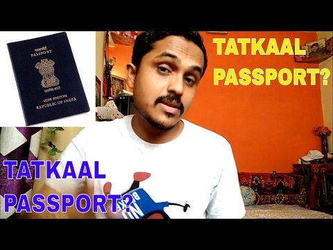 HOW TO APPLY FOR TATKAAL PASSPORT ONLINE?FULL INFORMATION!!(HINDI 2017) HOW TO APPLY FOR TATKAAL PASSPORT ONLINE?FULL INFORMATION!!(HINDI 2017)