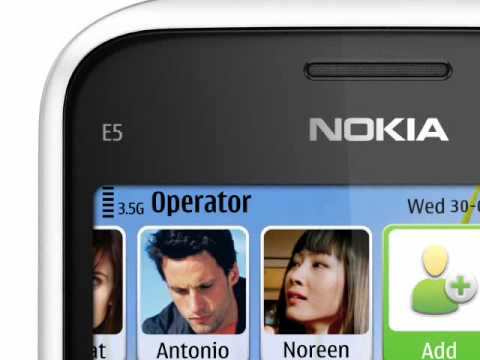 Nokia E5 Youtube