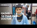 Gaza’s Youngest Doctor Volunteers To Save Lives