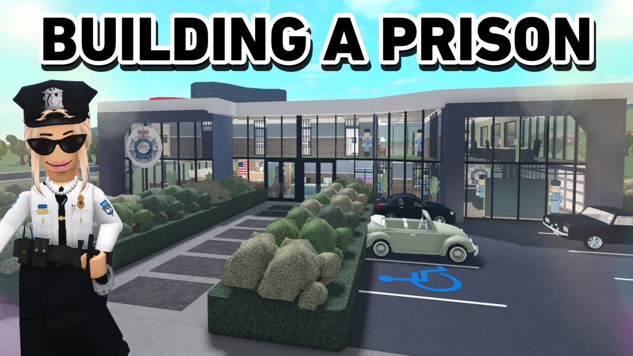 Building A Prison In Bloxburg Youtube