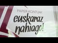 oiartzun paper kontuak euskaraz nahiago