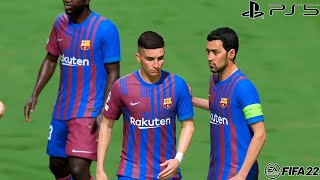 FIFA 22 | Barcelona vs Ajax Ft. Ferran Torres, | UEFA Champions League | Gameplay & PS5 HDR