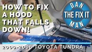 2000-2006 Toyota Tundra - Hood Support Strut Replacement - Easy DIY!