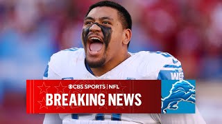 Lions sign OT Penei Sewell to 4-year, $112M EXTENSION | Breaking News | CBS Spor