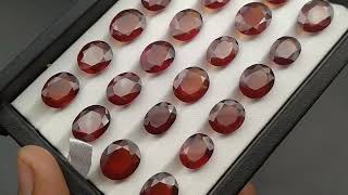 Natural Hessonite Garnet 296crt lot available for sale dm me +923341235402