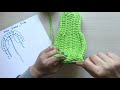 Вязание тапочек с закрытым мыском из трикотажной пряжи slippers crochet tutorial