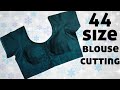 44 size double katori blouse perfect cutting in easy method// #tuniboutique #cutting