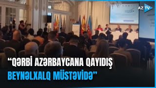 “Qərbi Azərbaycana qayıdış beynəlxalq müstəvidə” Avropa Forumu Madriddə baş tutub